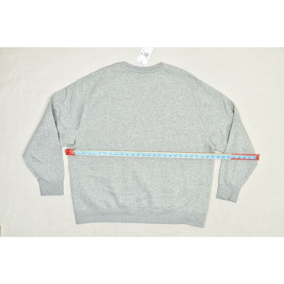 NEW Nike Sportswear Fleece Heather Crewneck Sweatshirt Size XXL 2XL BV2662-063 - Picture 7 of 8